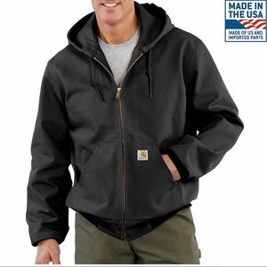 Men’s M Carhartt Duck Thermal Lined Active Jacket
